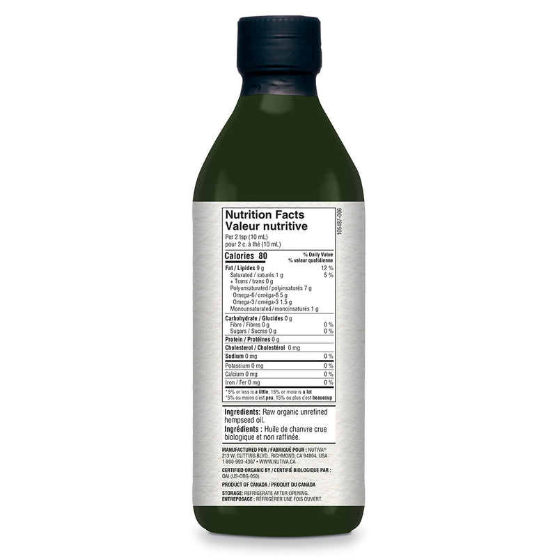 Organic Hemp Oil